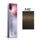 Vopsea permanenta Wella Professionals Illumina Color 5/02, Castaniu Deschis Natural Mat, 60ml