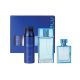 Ajmal Blue Set cadou Blue, Apa de parfum 90 ml + Apa de cologne 90 ml + Deodorant 200 ml